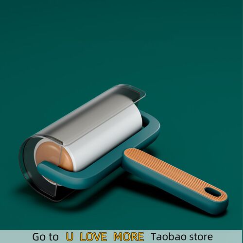 New Tearable Roll Paper Sticky Roller Dust Wiper Pet Hair Cl