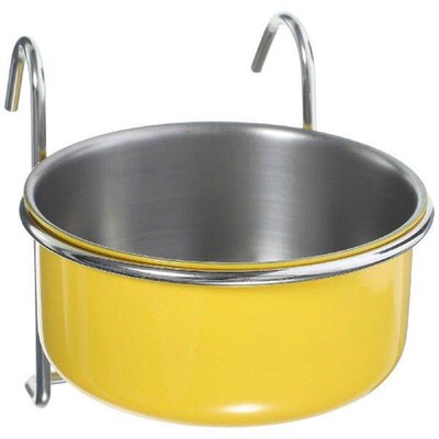 Parrot Food Bowl Bird Feeder Hanging Cage Small Accessories