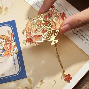 Creative commemorative fan-shaped bookmarks of the country