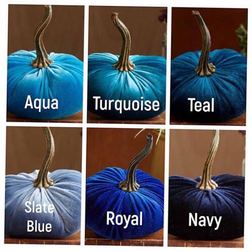 Halloween Pumpkin Ornament Pillow Decor Handmade Velvet Pump