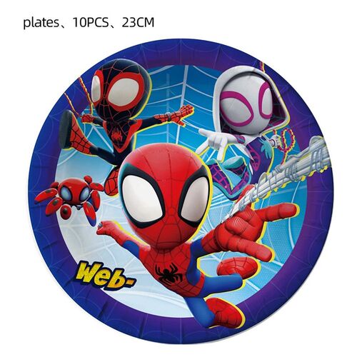 Spidey And His Amazing Friends Party Decoration Spiderman Bi