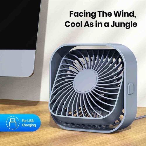 Small Personal USB Desk Fan,3 Speeds Portable Desktop Table