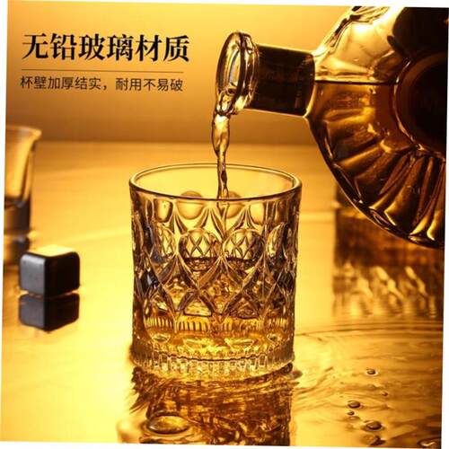 lead-free wine whiskey glass home beer glass cup set europea