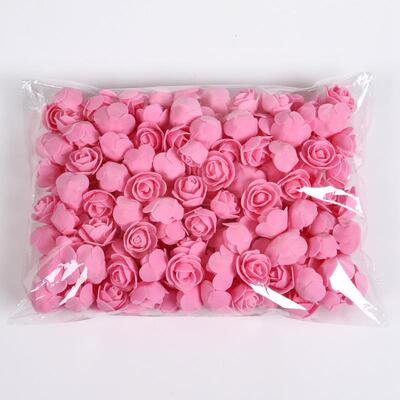 50/100/200 Pieces Teddy Bear of Roses 3cm Foam Wedding Decor