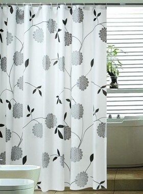 bathroom shower curtain padded waterproof mildew shower
