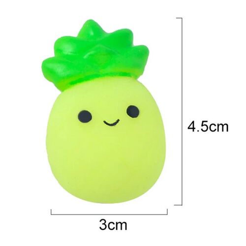 5-50PCS Kawaii Squishies Mochi Fruit Anima Squishy Toys For