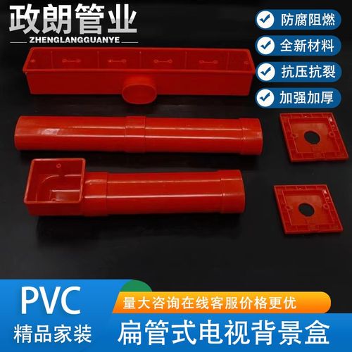 电视背景墙专用预埋盒暗装8型插座底盒电视墙预埋一体穿线盒管