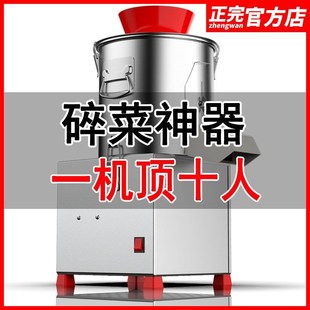 正完商用切菜机养殖碎菜机食堂家用多功能刹绞菜机电动菜馅打菜机