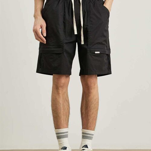 Also mens ice silk shorts mens summer new overalls five-po
