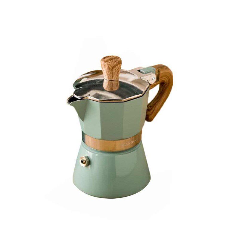 Aluminum Italian Moka Espresso Coffee Maker Percolator Stove - 实物图
