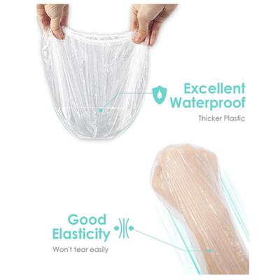 Disposable Shower Caps Hair Thickening Elastic Bath Cap