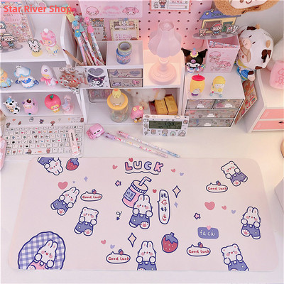Large Japanese Cute Mouse Pad Waterproof Desktop Oil-proof N