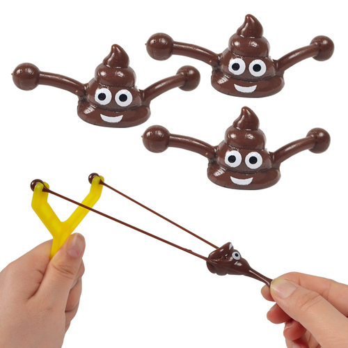 Squishy Fidget Toys squeezy poop Stressballs便便弹弓弹射大便