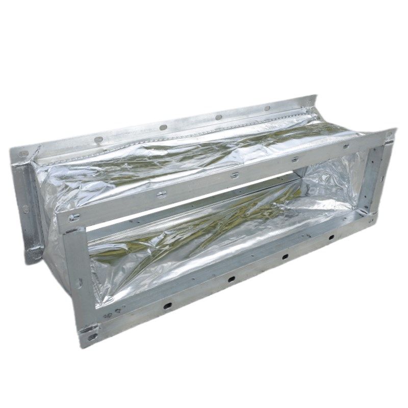 风机盘管铝箔软连接新风角铁共板法兰通风管道保温中央空调出风口