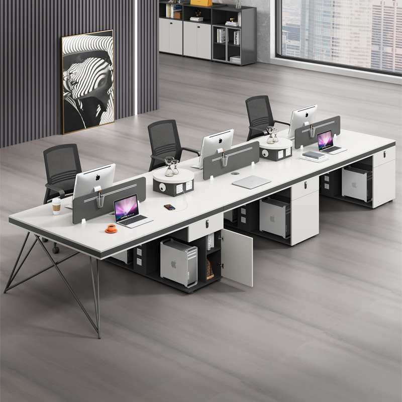 员工办公桌简约现代4六人位卡座工位2双人职员桌椅组合办公室家具,3C数码配件,其它配件,淘宝优惠券,粉丝福利购,淘宝优惠卷