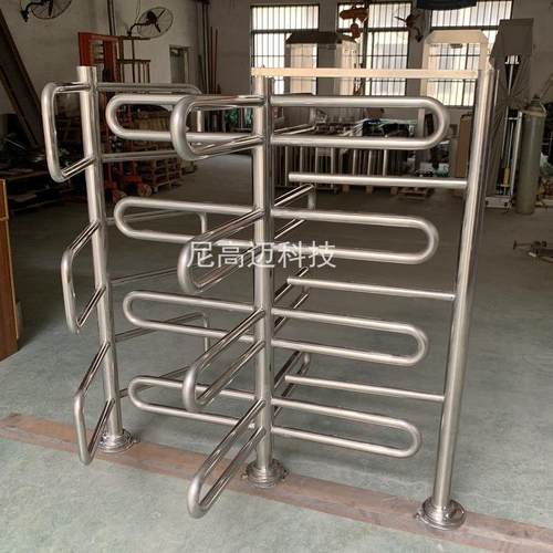 商品超市入口旋转十字滚闸机 铁路单向门 高铁站火车站单向旋转门