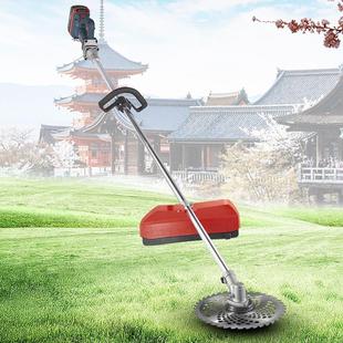 藤原36v工业级割草机充电式 小型割灌机多功能农用耕地机除草机