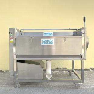 W不锈钢工用毛刷去皮清洗机 土豆洋芋自动清洗机器 果蔬清洗机器