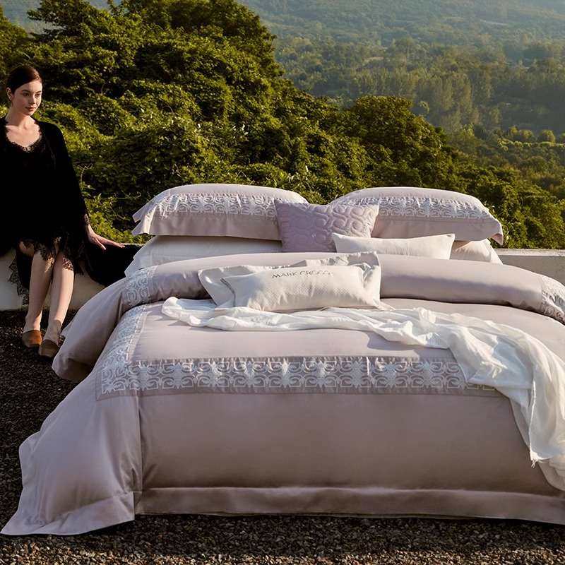 100支双股TC650埃及长绒棉四件套雅致轻奢感床上用品四季通用,3C数码配件,其它配件,淘宝优惠券,粉丝福利购,淘宝优惠卷