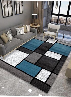 Geometric printing carpet living room floor mat blanket