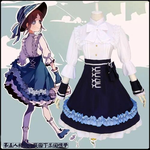 Zhomecos Identity V Cosplay Costume Gardener Emma Woods Cost