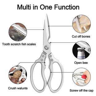Kitchen Accessories Scissors Stainless Steal Sharp Multi Fun
