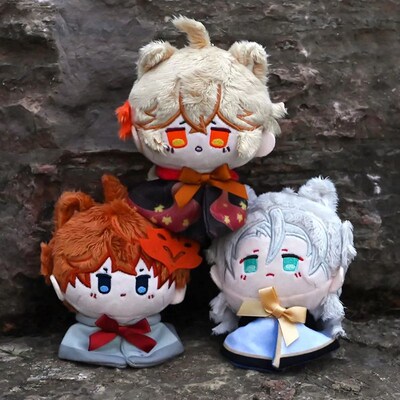 Boneka Kawaii Kartun Genshin Impact Cosplay Venti Volupdo Ra