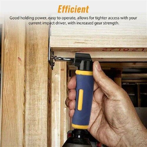 90 Degree Right Angle Extension Screwdrive Blue Multi