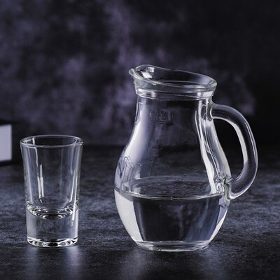 500ml Turkish Imported Glass Cold Fruit Juice Pitcher