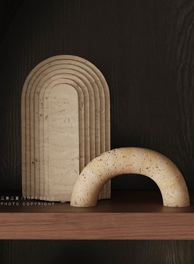 Rzoen 侘寂风民宿软装配饰氛围感酒柜摆件法式复古陶瓷装饰品摆饰