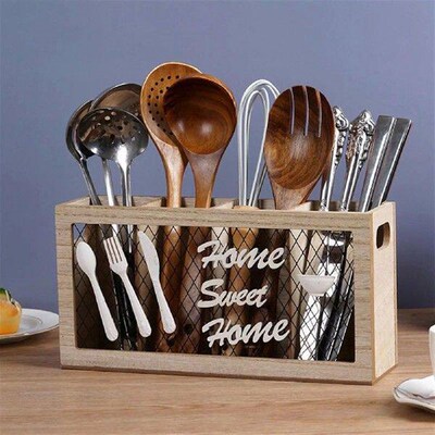 Cutlery Holder Fork Stand B Kitchen Organiser Flatware