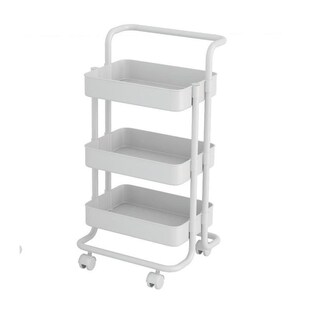 Trolley storage rack landing kitchen bathroom mobile snack
