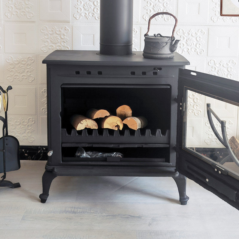 真火壁炉燃木柴嵌入式火炉欧式家用别墅客厅装饰全铸铁取暖器定制