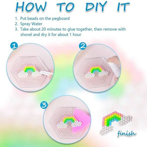 Handmade Magic Water Fuse Beads Creative Beads DIY Art Craft