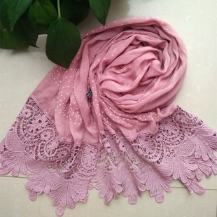 lace rhinestone shawl long scarf stole wrap