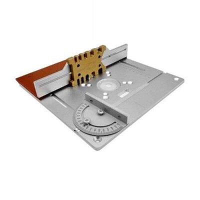 Set of 4 Router Table Insert Plate Aluminum Alloy Wood