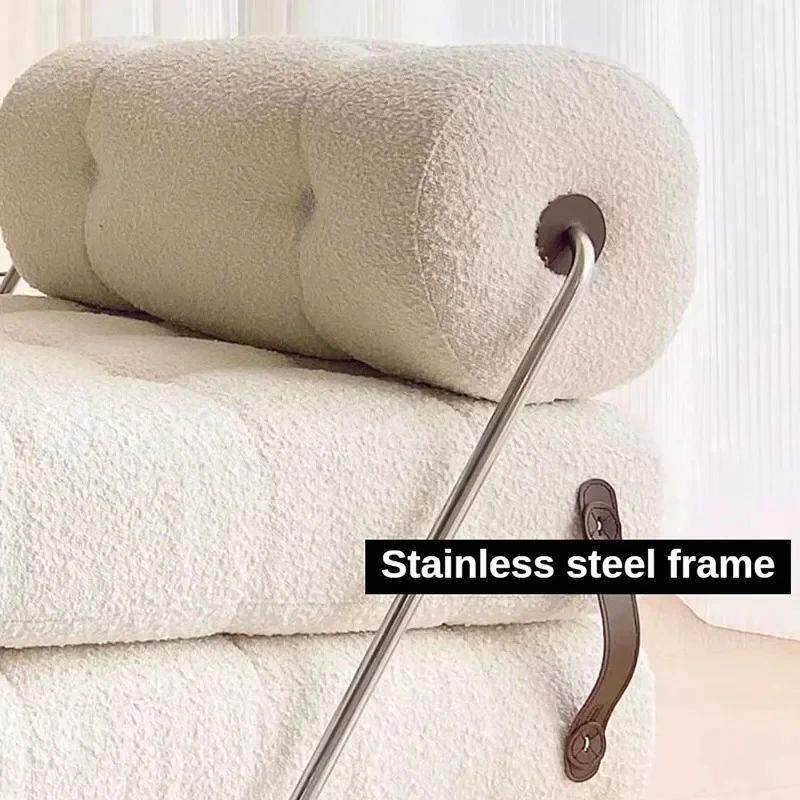 Modern Folding Sofa Bed Multifunctional Living Room Sofas Re图片