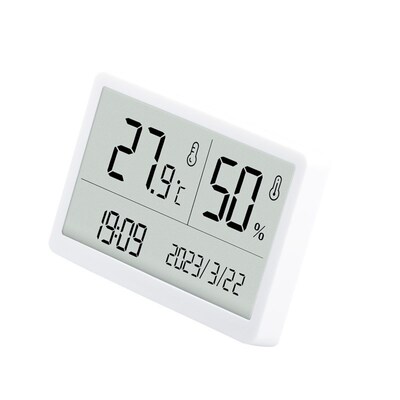 Household electronic digital temperature  humidity meter