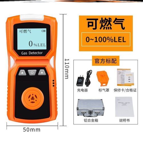 Five-in-Hone gas detector ore multi-R parameter four-in-one