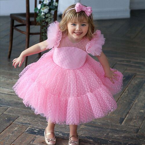 Summer Girl Dress Birthday Party Princess Dress Children  Po