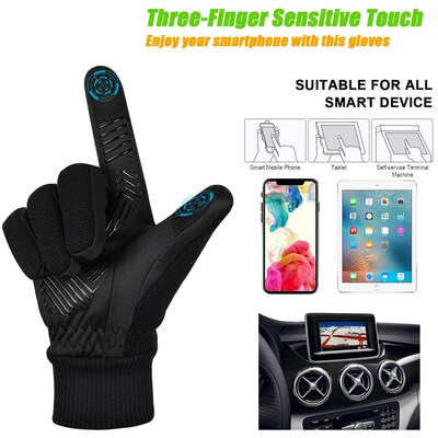 MOREOK -10 Winter Gloves 3M Thinsulate Warm Thermal Gloves