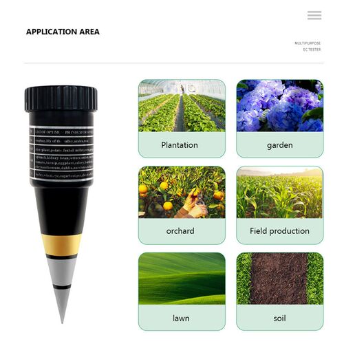 Soil Tester Professional PH Meter Soil Moisture Sensor Accur