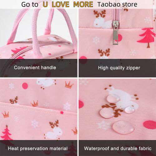 Insulated lunch bag For Women Kids Cooler Bag Thermal bag