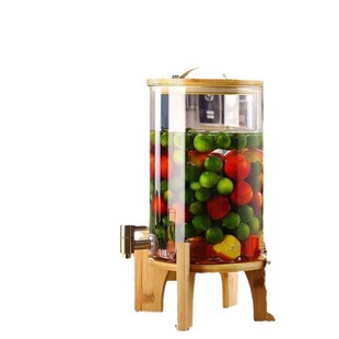 Beverage bucket, glass soaked wine bucket with faucet