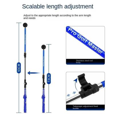 Golf Swing Trainer Folding Correction Practitioner Length An