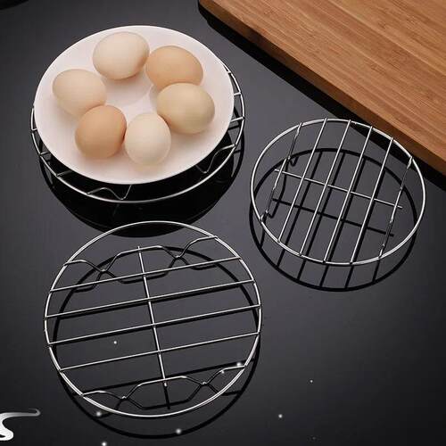 1Pcs Stainless Steel Steamer Rack Multifunction Pot Steaming