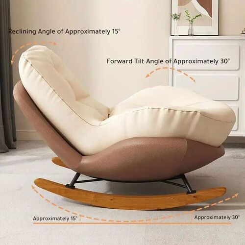 Rocking Chair, Glider Rocking Chair for Living Room, Indoor