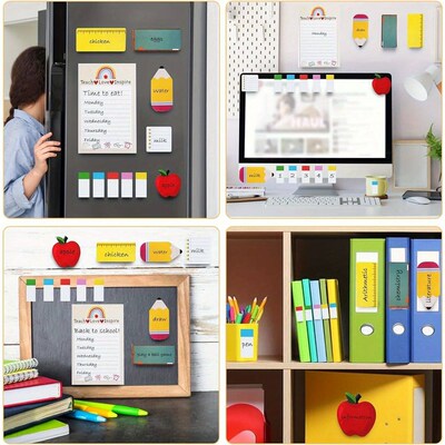 1 Pc Teacher Sticky Notes Set - Teaching Supplies Shaped Sti
