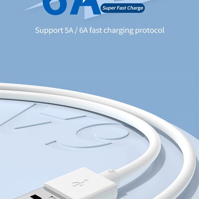 6A 66W USB C Type-C Super Fast Charging Cable Charger Phone