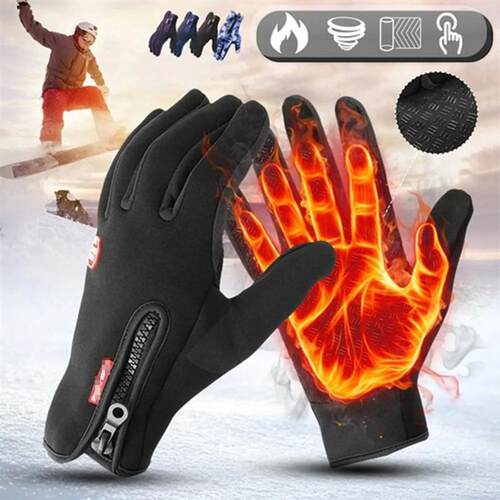 Touchscreen Warm Gloves Outdoor Cycling Driving Motorcycle W
